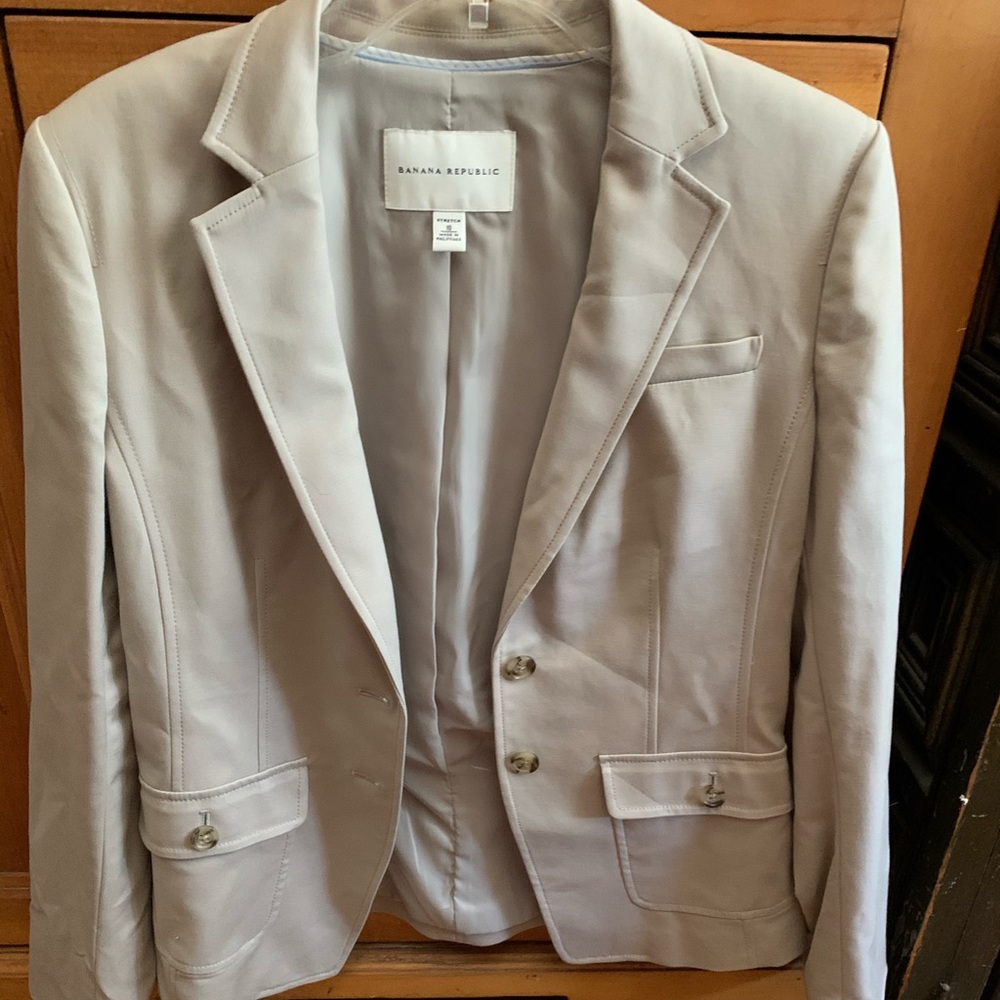 Beige blazer, Banana Republic